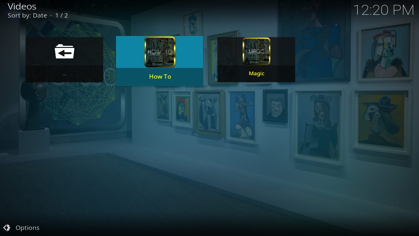 How to and Magic menu