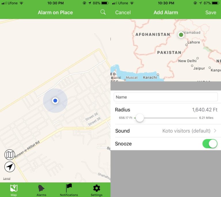 How To Create Location Based Alarms On iOS