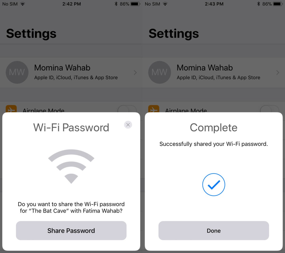 How to share WiFi password on iPhone | AddictiveTips 2022