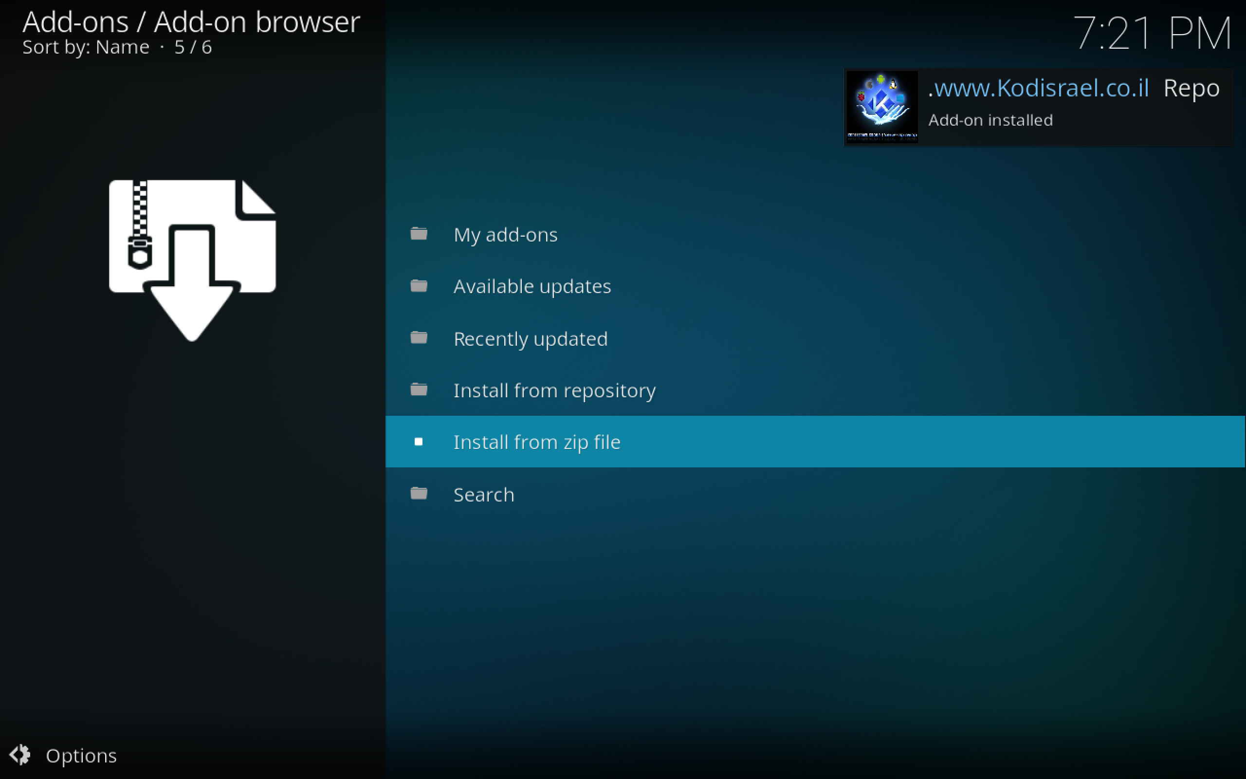 Kodil Repo Installed