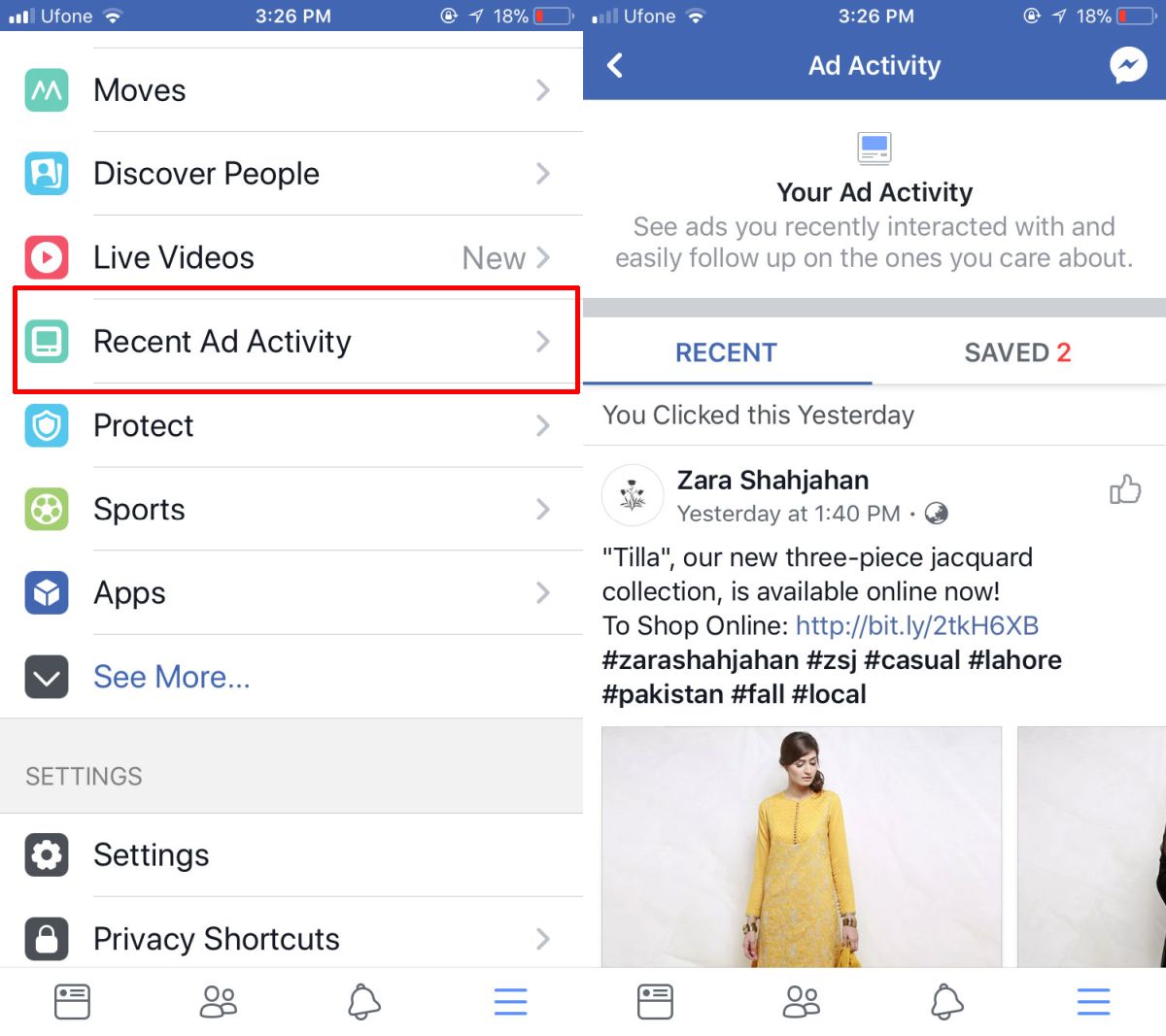 How To Find A Facebook Ad You Clicked On