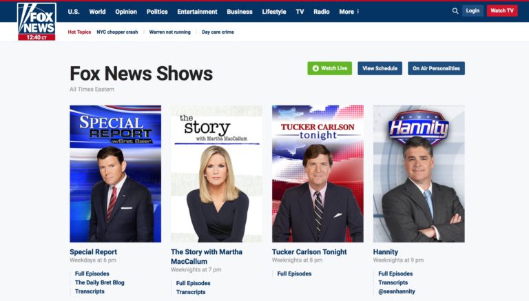 Stream Fox News Without a Cable or Dish Subscription - How To Get Fox News Without Cable Tv