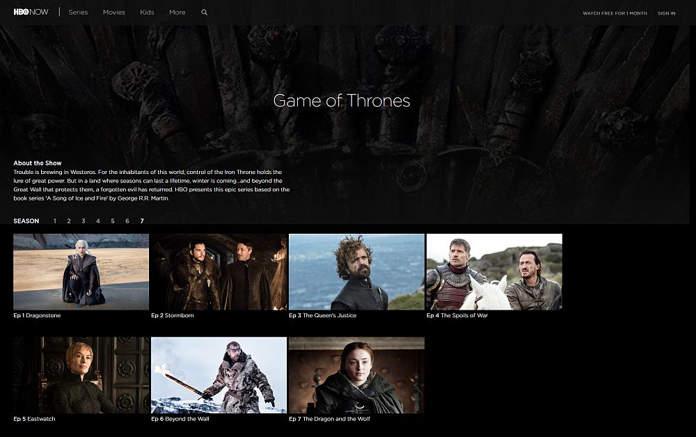 Watch game of thrones without downloading hotsell