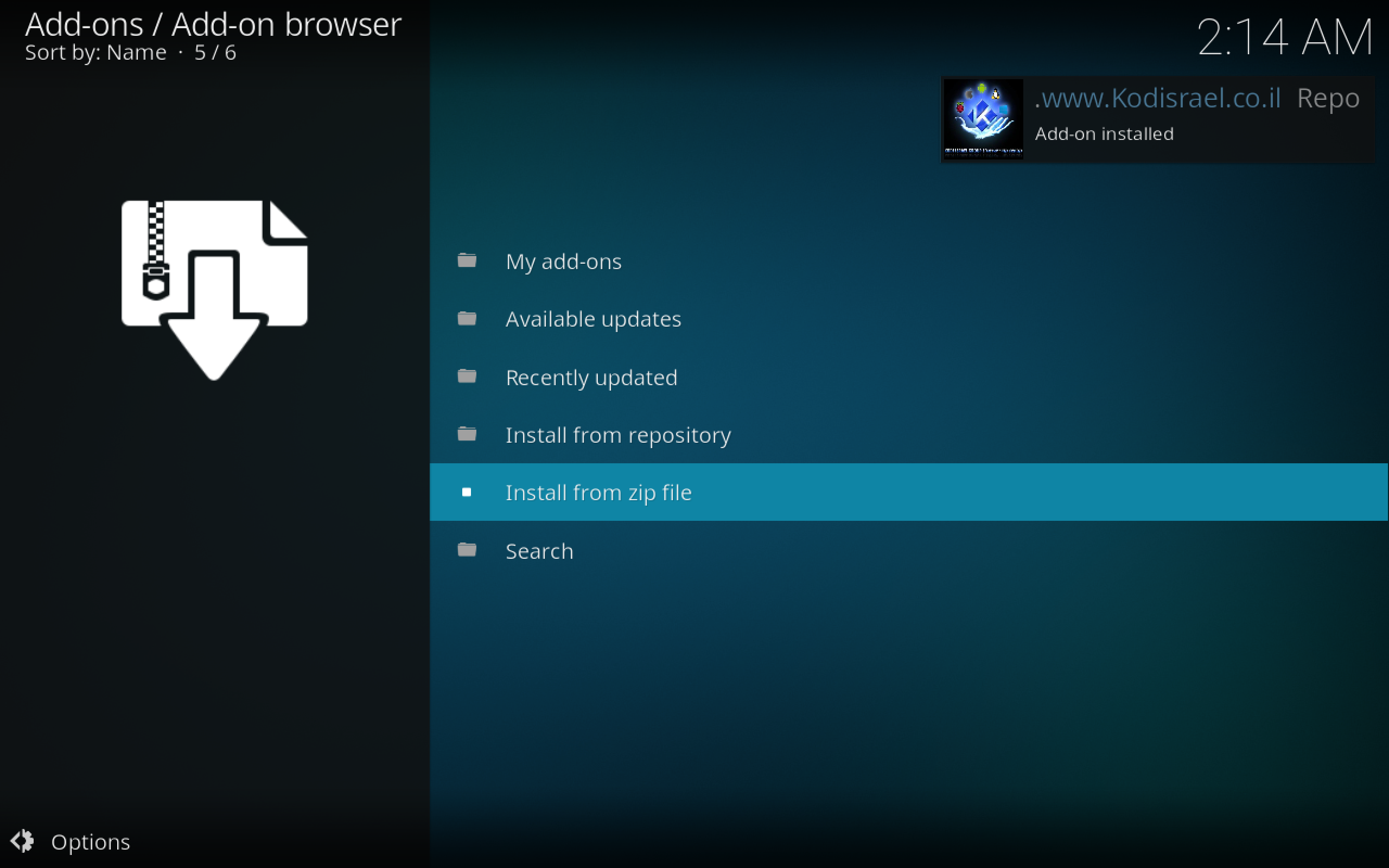Kodil Repo installed