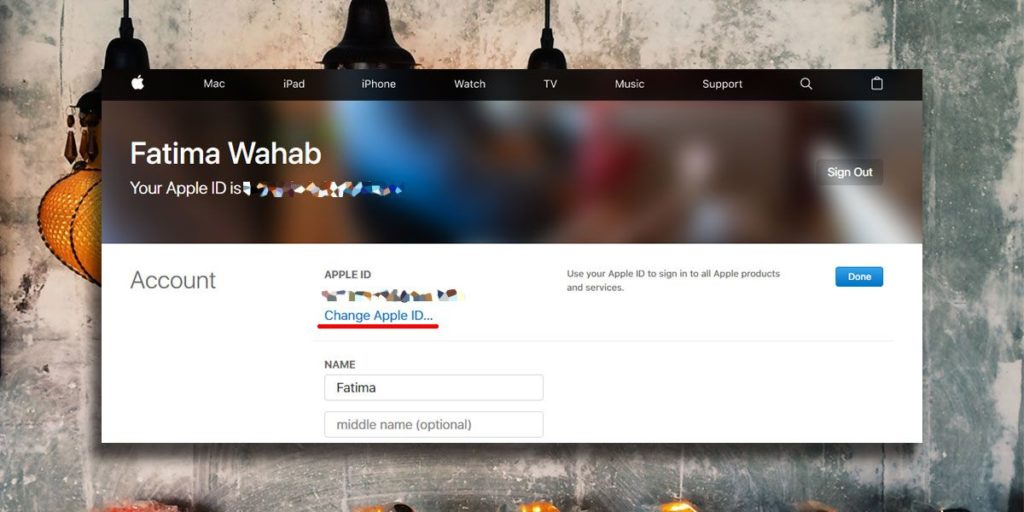 how to change your apple id to any new email address