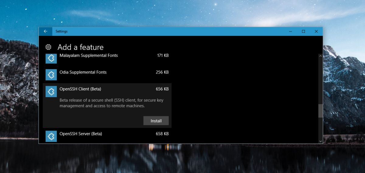 How To Install OpenSSH On Windows 10