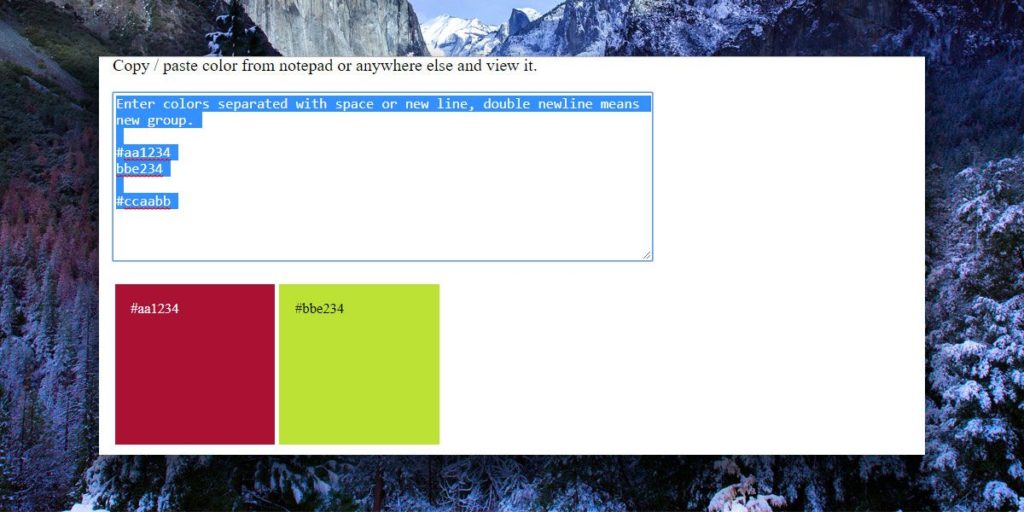 How To Preview A Color From Its HEX Code