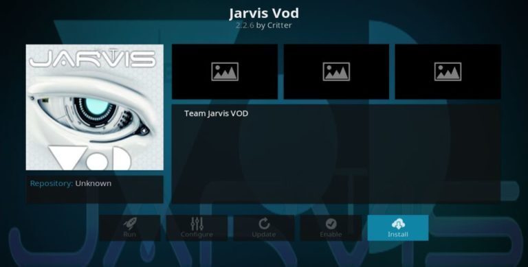 Jarvis VOD Kodi Addon: How to Install Jarvis VOD on Kodi