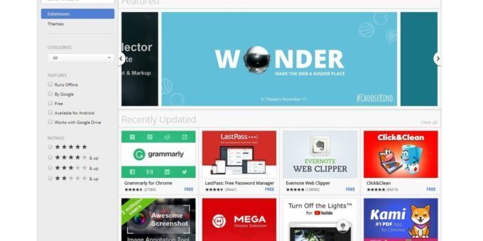 Must Have Browser Extensions 2018 1 - Chrome Extension store
