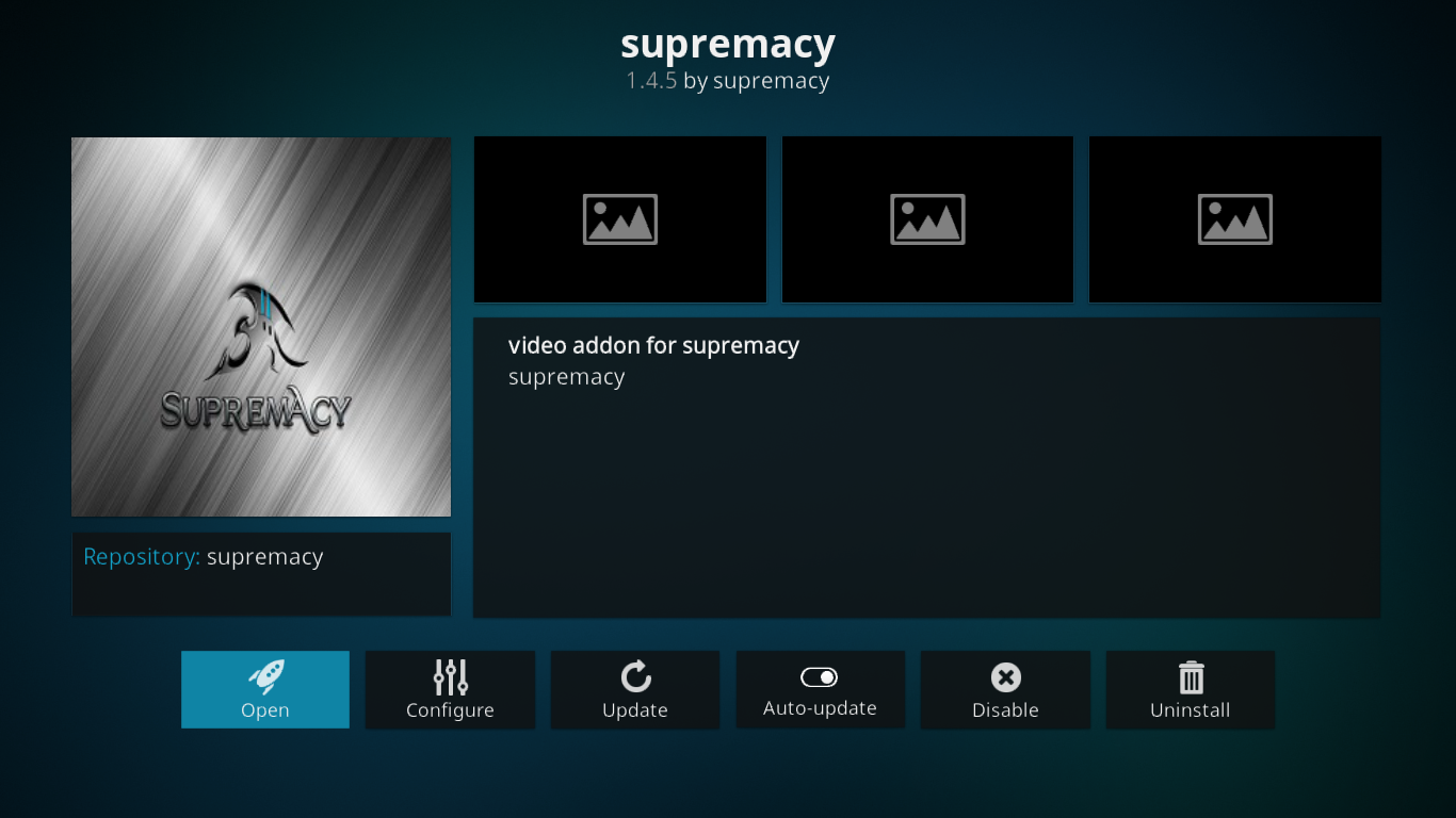 Supremacy Add-on Information