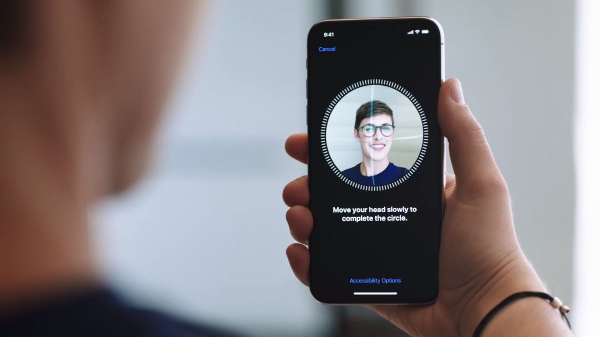 Where is touch id on iphone x 