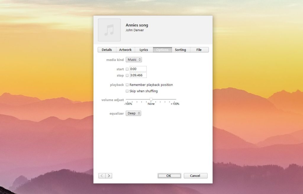 How To Specify Equalizer Settings PerSong In iTunes