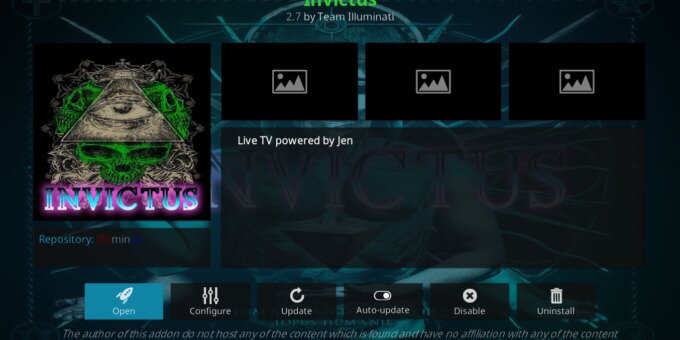 Invictus Add-on Information