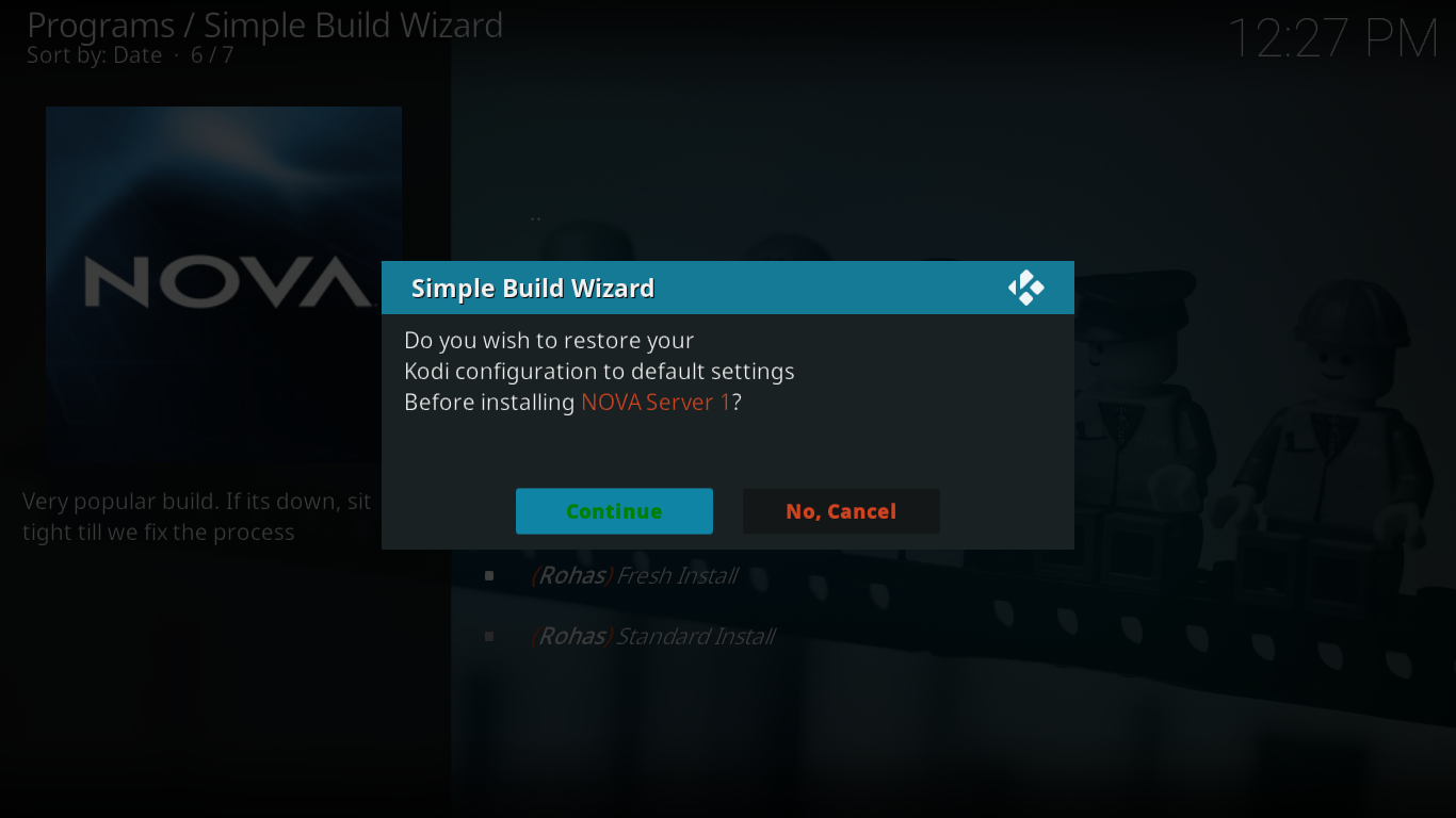 Nova Build For Kodi Installation And Getting Started