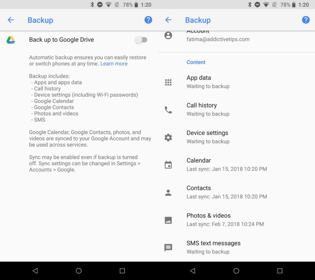 How To Back Up Call Log And SMS On Android Oreo