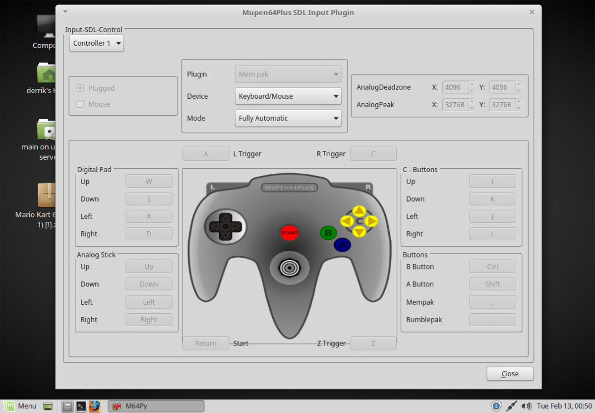 project 64 emulator controller setup