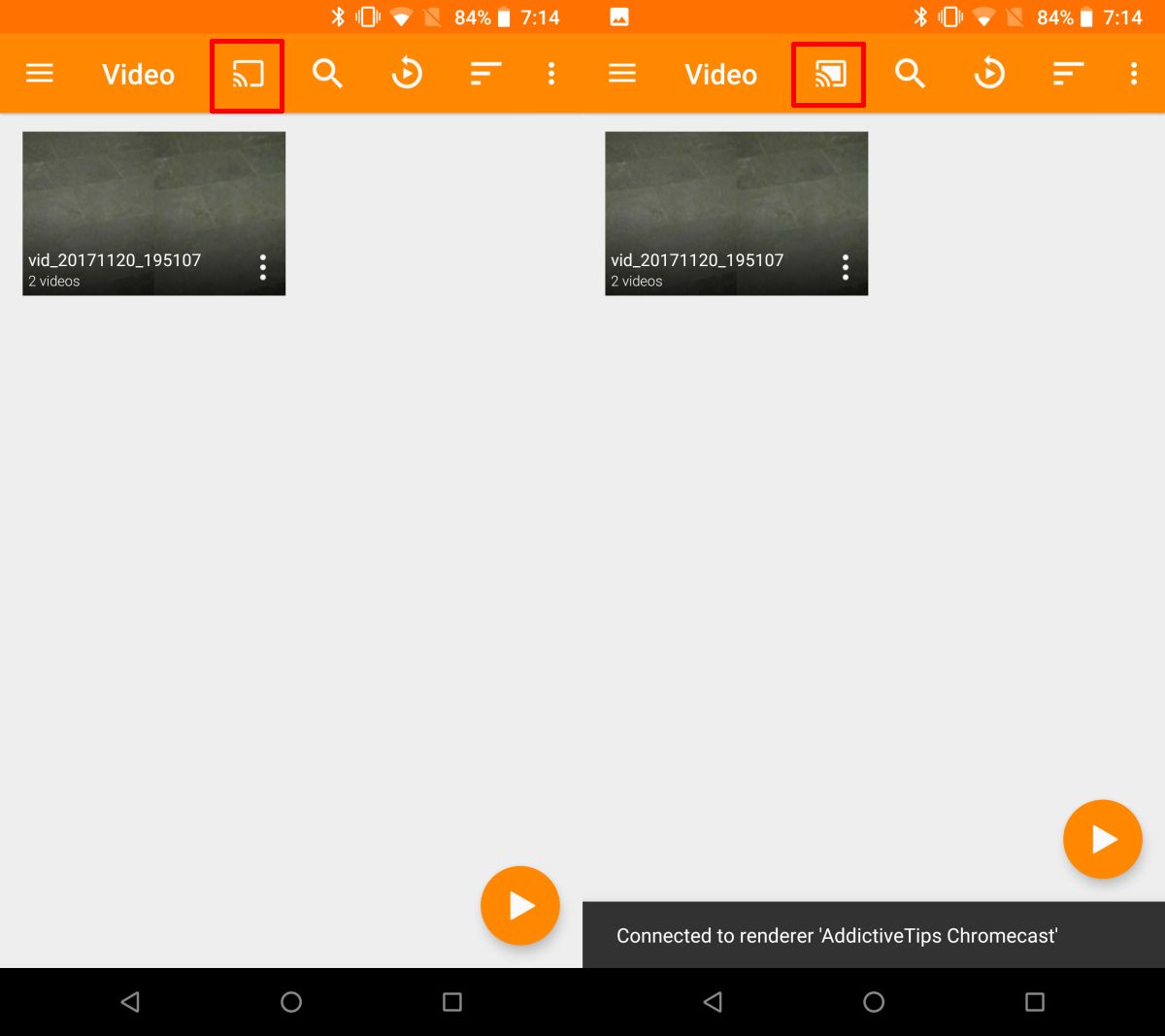 Overgang lektie Mount Bank How To Cast To Chromecast From VLC Android