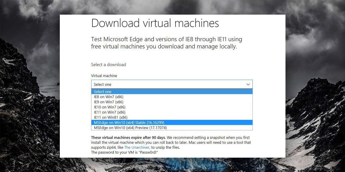 Do virtual machines expire after 90 days?