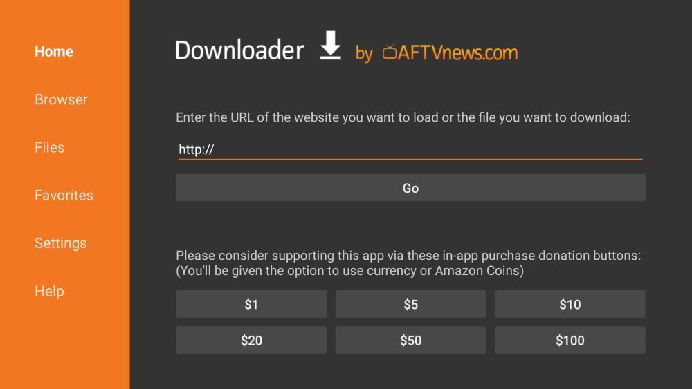 Downloader apps2fire adbLink 4a - Downloader app