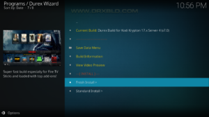 The Durex Build For Kodi - Installation And Guided Tour