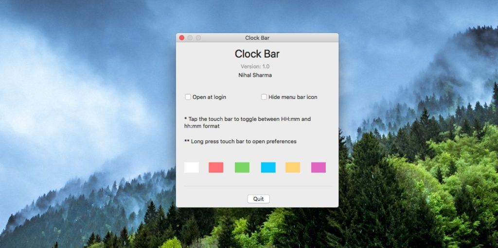 How To Add A Clock To The Touch Bar On A MacBook Pro