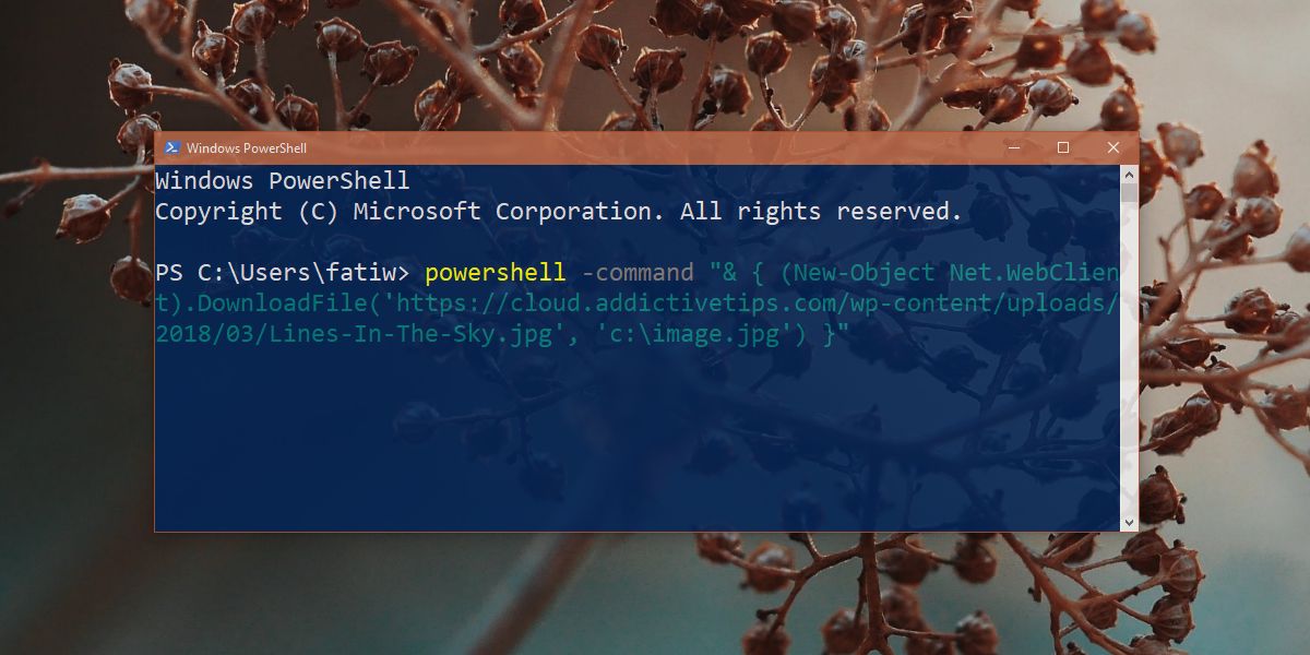 windows powershell cd program files
