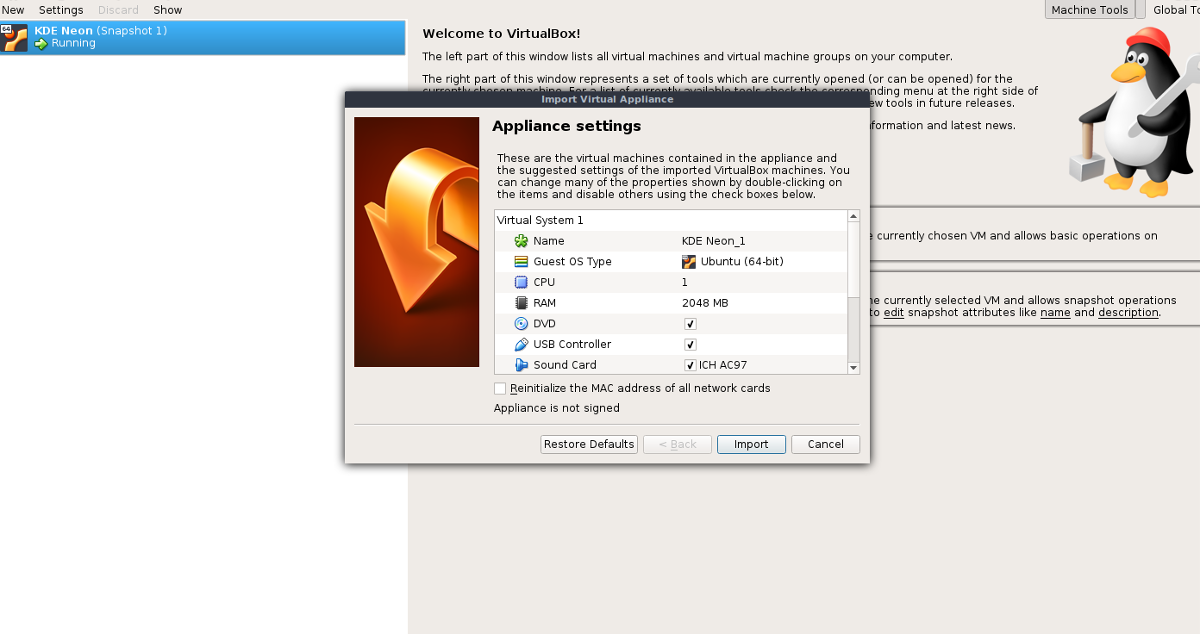 How to backup virtualbox roomrobot