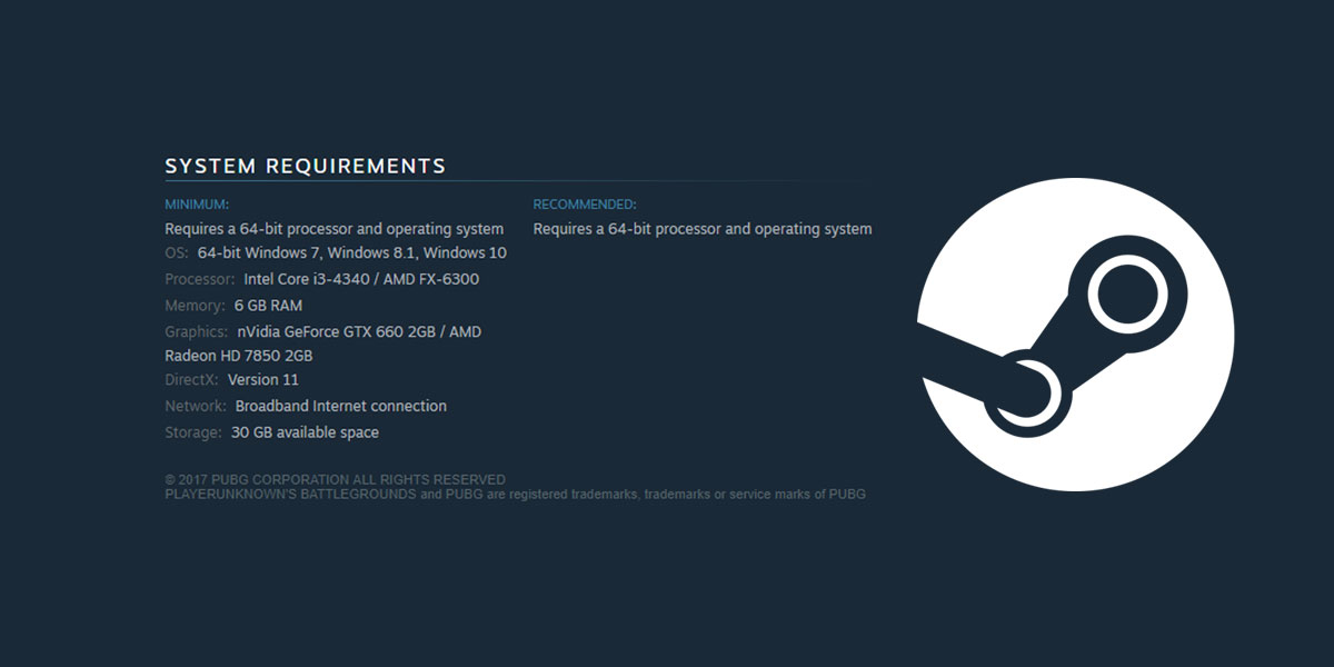 Your system requirements