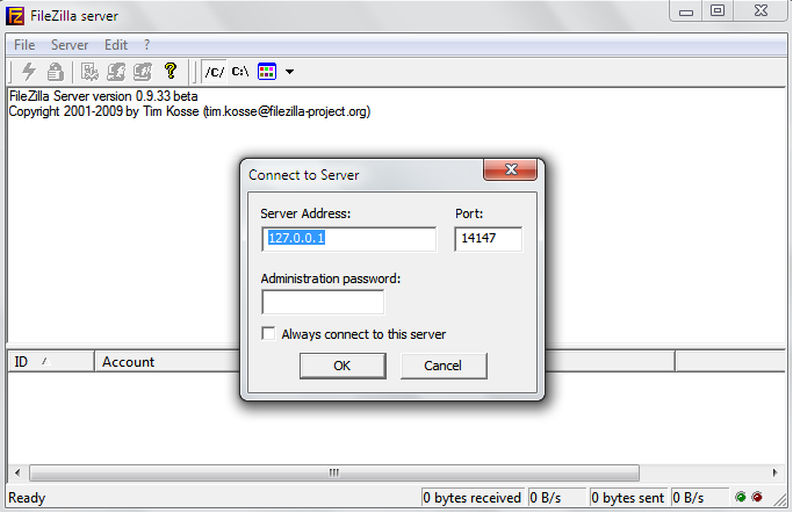 FIleZilla Server