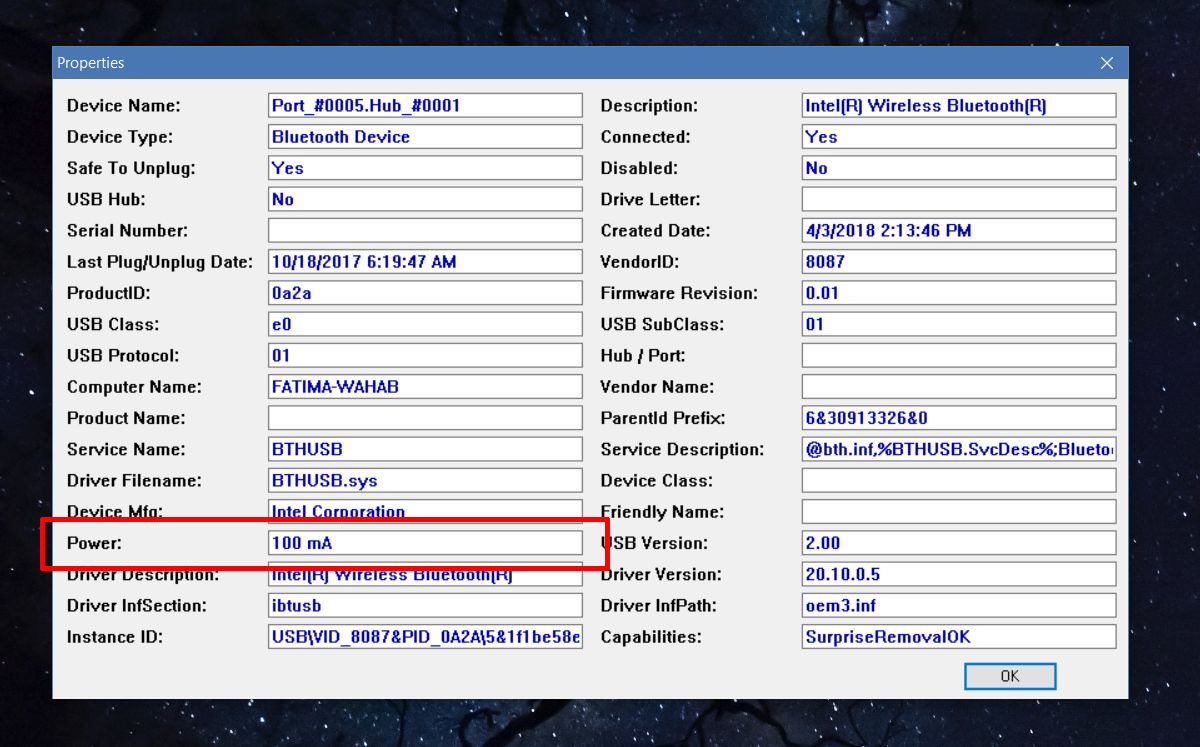 Adskillelse afsked kvælende How To Check Power Output Of A USB Port On Windows 10