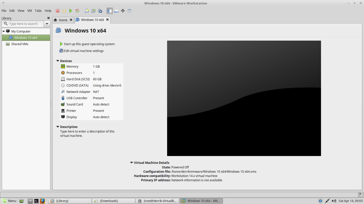 vmware workstation 14 linux download