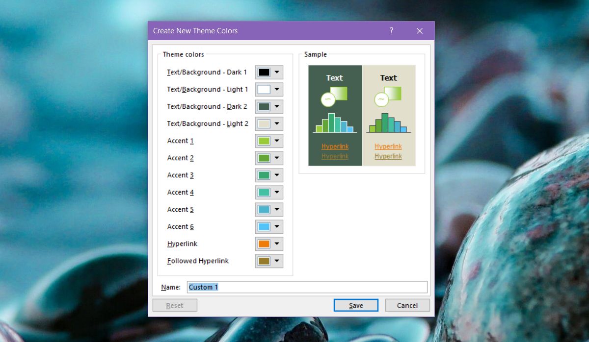 set word color theme set word color theme