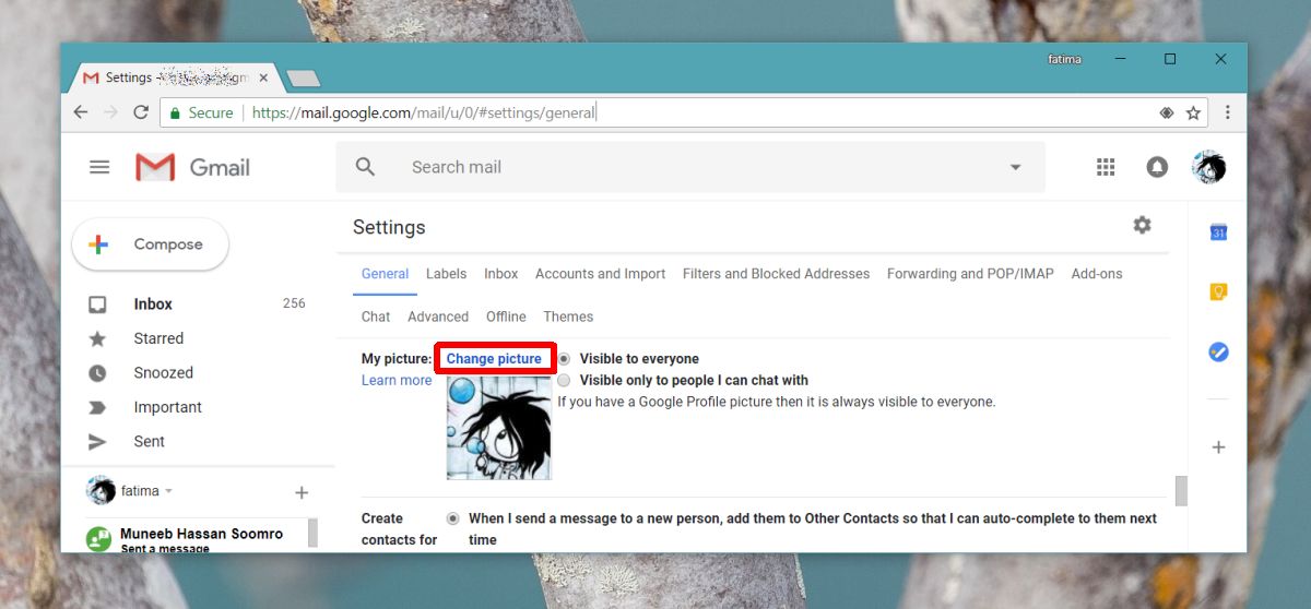 Change your Gmail profile picture - Computer - Gmail Help