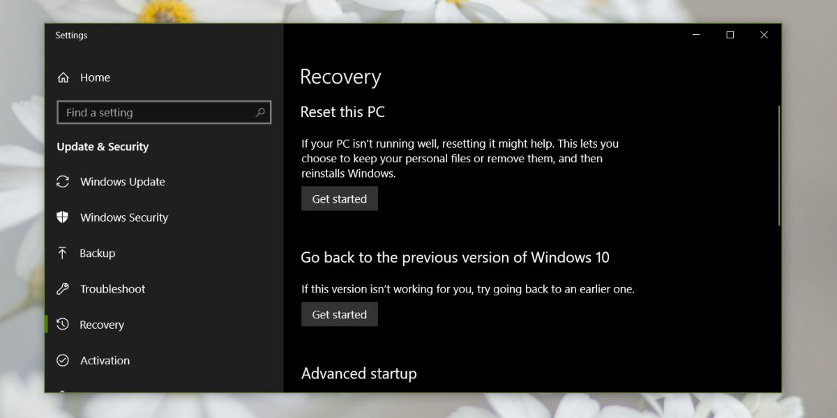 go back to a previous version of windows 10 go back to a previous version of windows 10