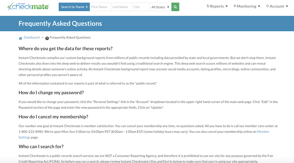 Instant CheckMate Review: Best Background Check Services
