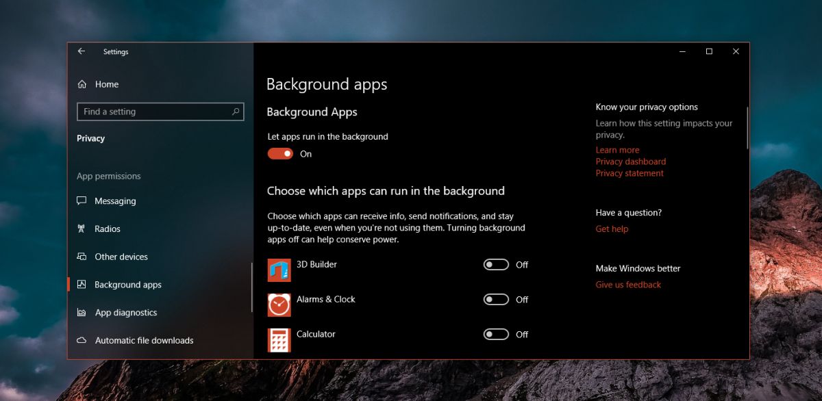 How To Fix Let Apps Run In The Background Resetting On Windows 10