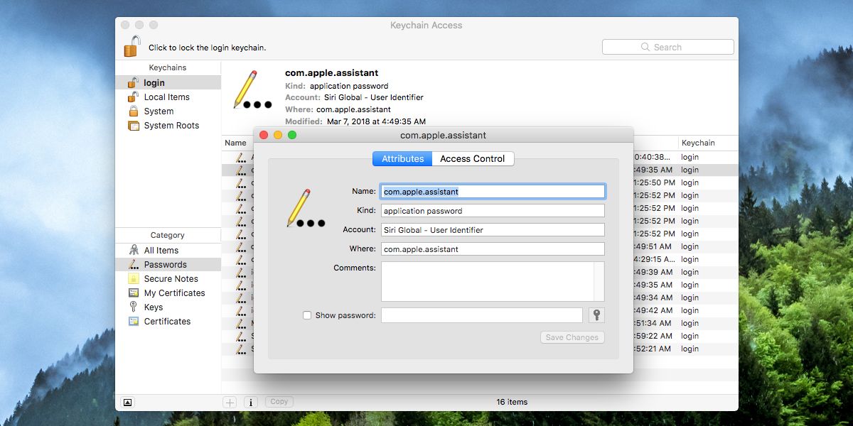 What is a Login Keychain Password Mac
