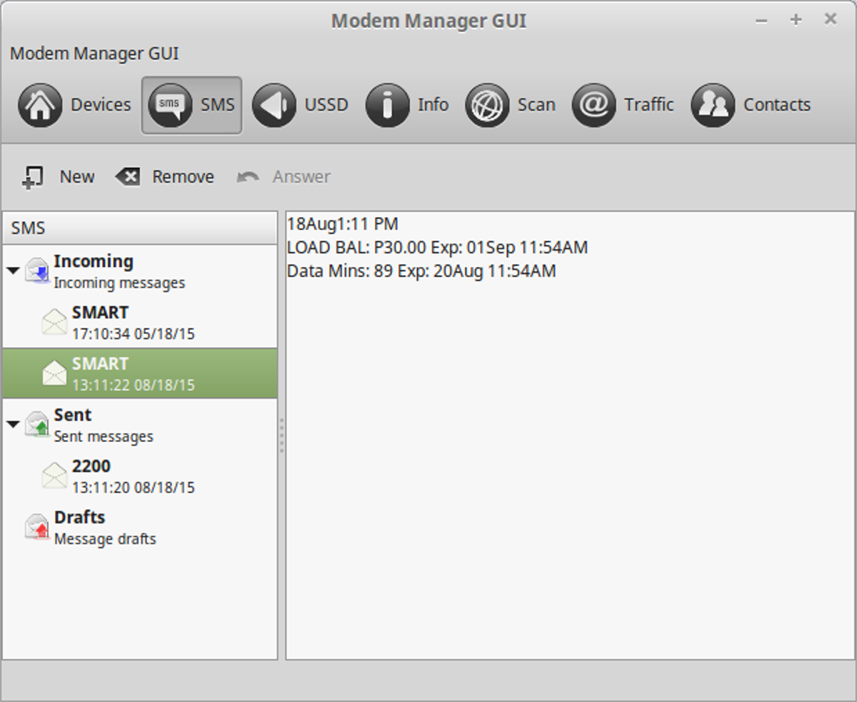How To Send Messages On Linux With Modem GUI