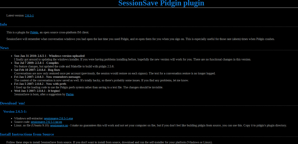 what is the official pidgin download what is the official pidgin download