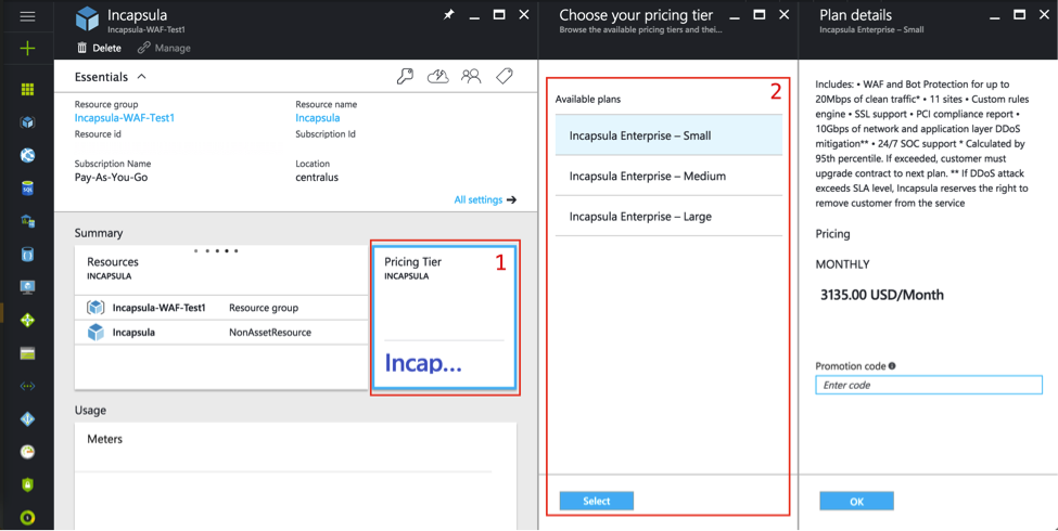 Imperva Incapsula Screenshot