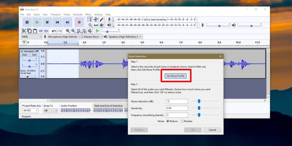 How To Reduce Background Noise In A Recording On Windows 10