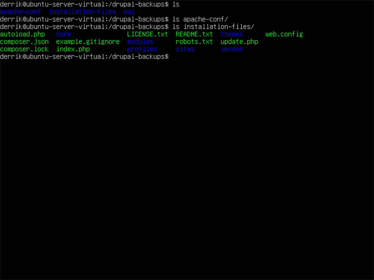 How To Backup A Drupal Site On Linux