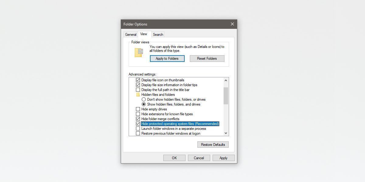 How To Hide desktop.ini Files On Windows 10