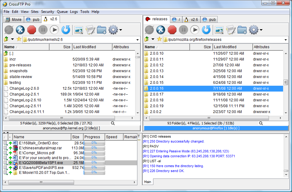 what are the best ftp program for linux