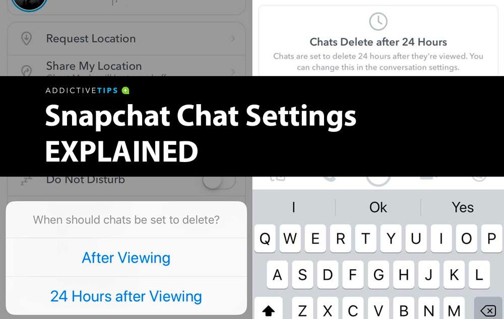 Cài đặt trò chuyện Snapchat, cách lưu tin nhắn trên Snapchat