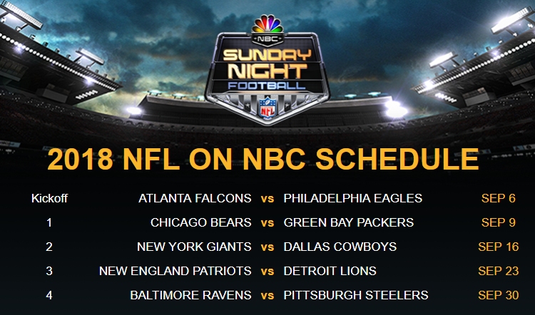 watch sunday night football online