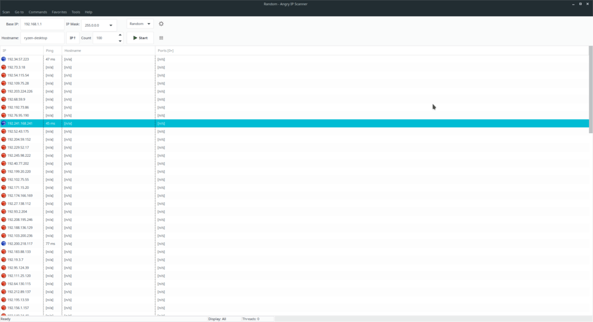 ip scan tool linux