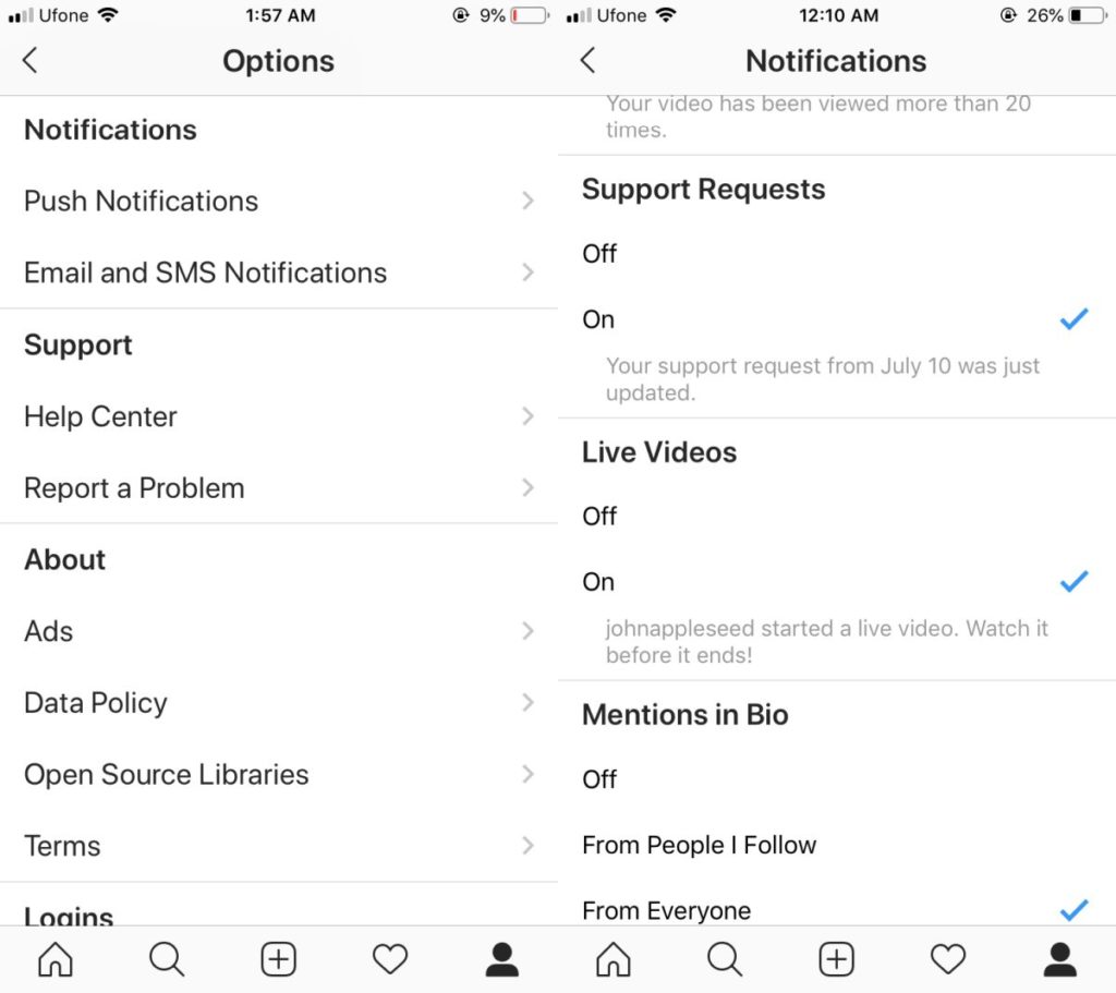 How To Turn Off Instagram Live Notifications