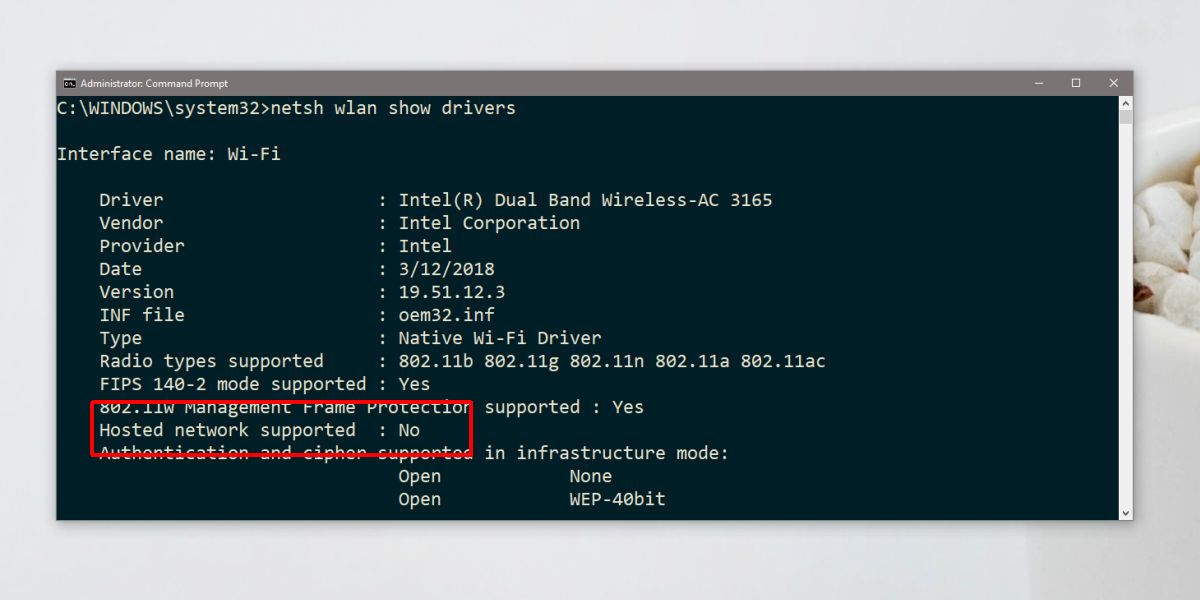 File type not supported. Netsh WLAN show Drivers. Netsh WLAN show interface. Hosted Network Drivers. Cmd+option+n.