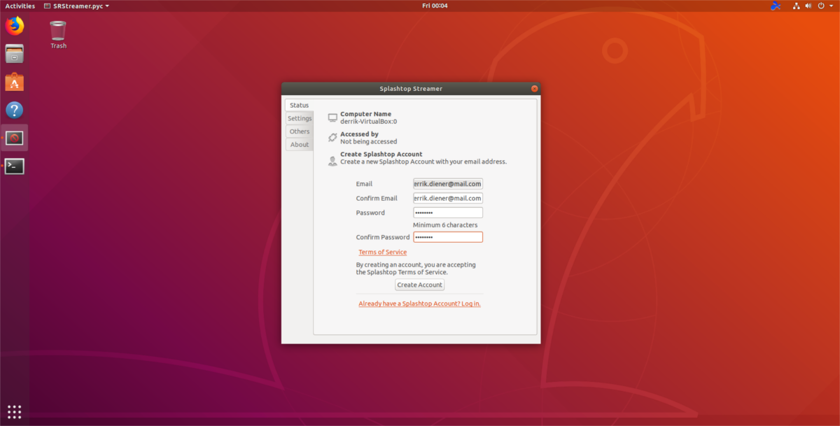 Splashtop remote desktop ubuntu cyberduck hangs compute md5 hash